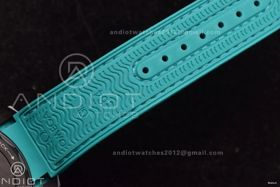 on Chrono Dial Ceramic Deep M+SF Strap Black A9900 Best Master Ocean 1:1 Planet Edition Rubber Blue Black 0103